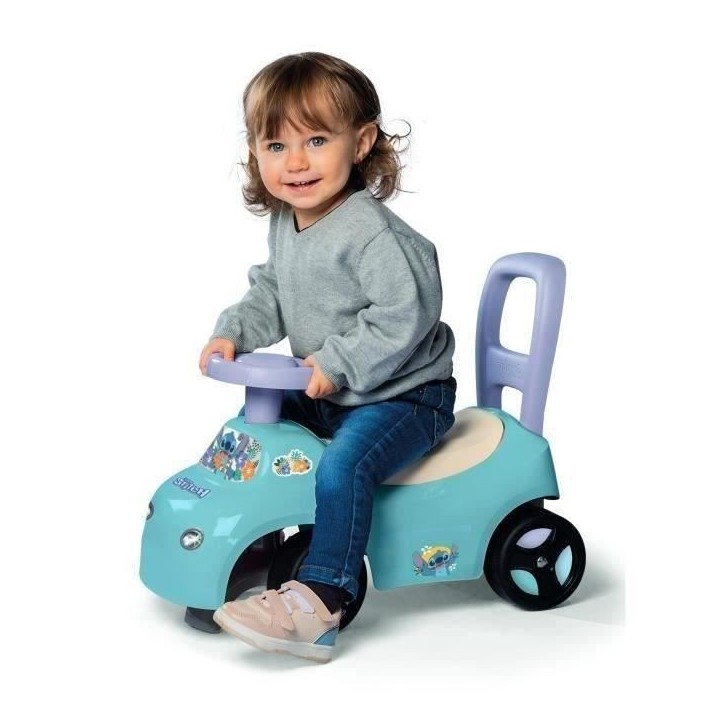 SMOBY - Stitch Porteur Auto - des 10 mois