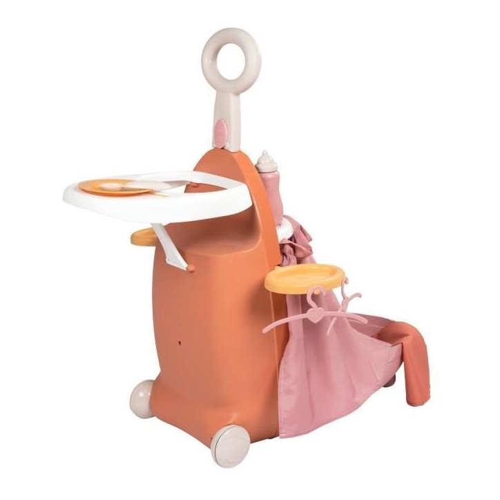 SMOBY - Baby Nurse - Valise nurserie 3 en 1 - des 18 mois