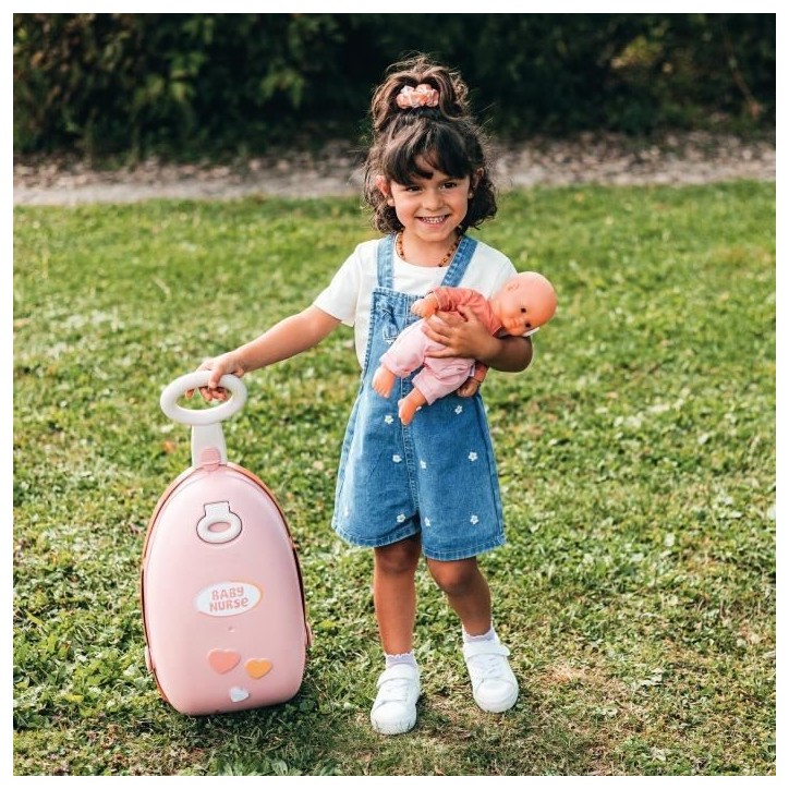 SMOBY - Baby Nurse - Valise nurserie 3 en 1 - des 18 mois