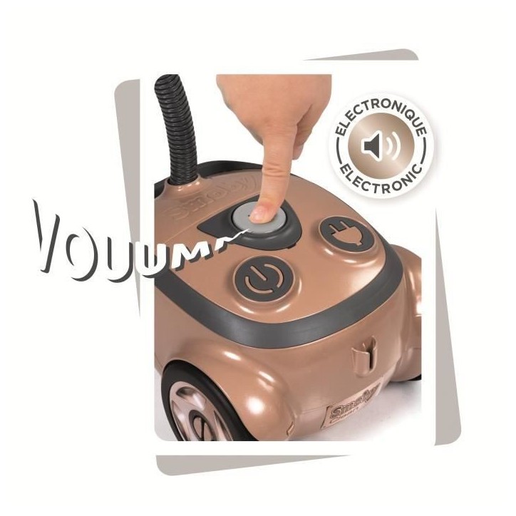 SMOBY - Rowenta Aspirateur traineau - des 3 ans