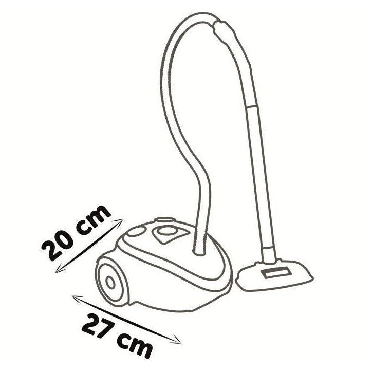 SMOBY - Rowenta Aspirateur traineau - des 3 ans