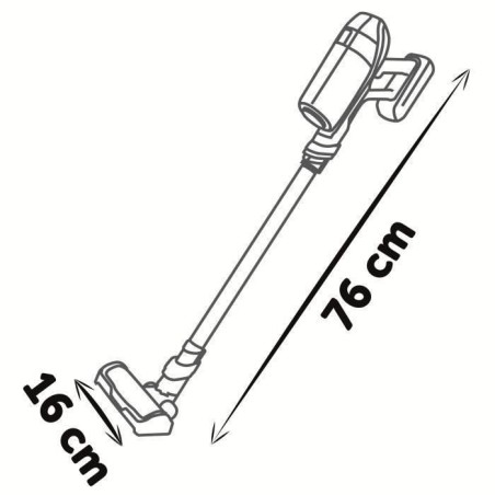 SMOBY - Rowenta X Force Flex Aspi Balai - des 3 ans