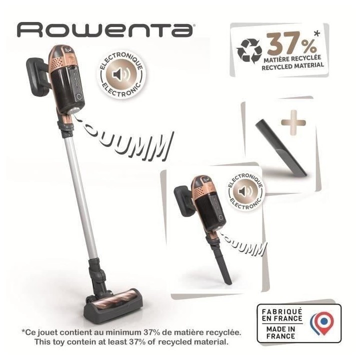 SMOBY - Rowenta X Force Flex Aspi Balai - des 3 ans SMOBY - Rowenta X Force Flex Aspi Balai - des 3 ans