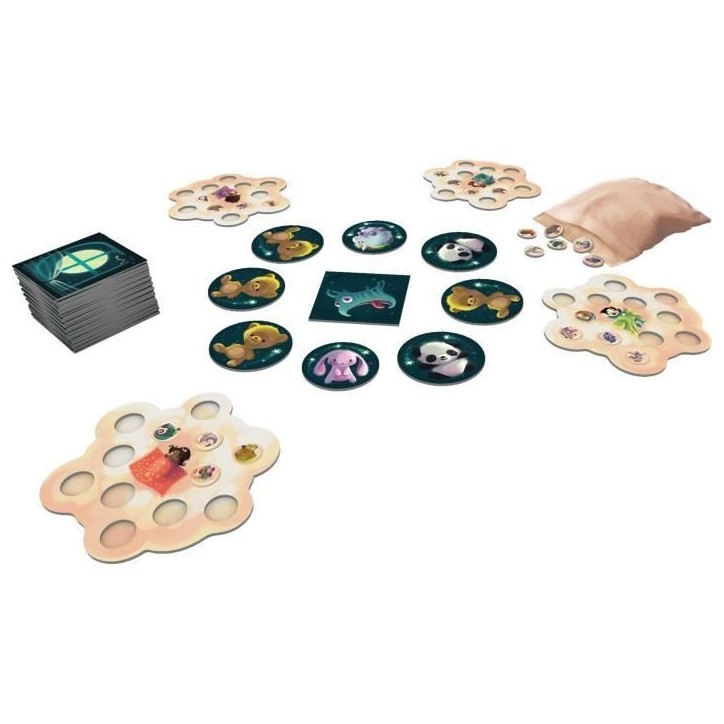 Space Cow | Attrape reves | Jeu de société | a partir de 4 ans | 2 a 4 joueurs | 15 minutes