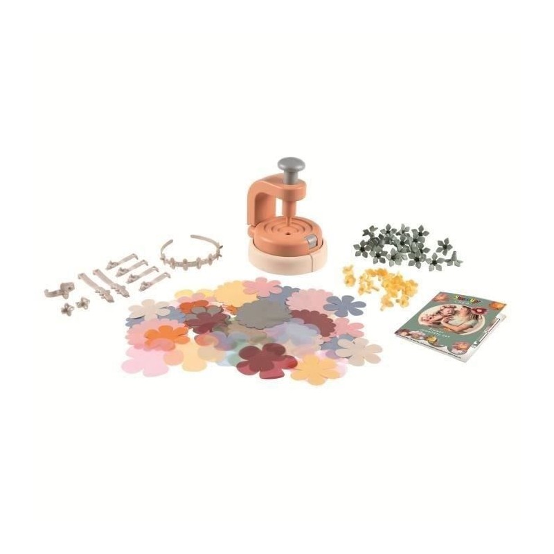 SMOBY - Smoby Créa - Set Bijoux Fleurs - des 3 ans