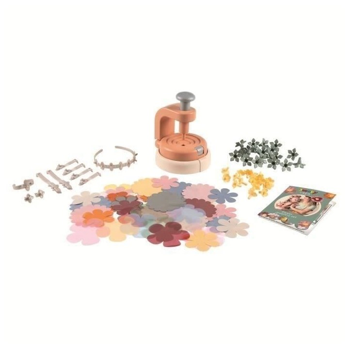 SMOBY - Smoby Créa - Set Bijoux Fleurs - des 3 ans