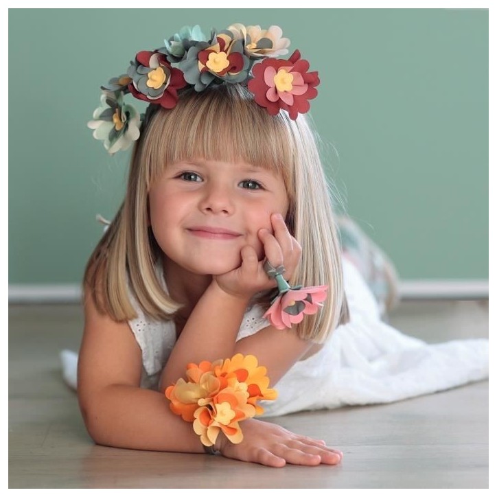 SMOBY - Smoby Créa - Set Bijoux Fleurs - des 3 ans
