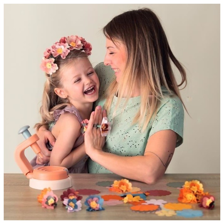 SMOBY - Smoby Créa - Set Bijoux Fleurs - des 3 ans