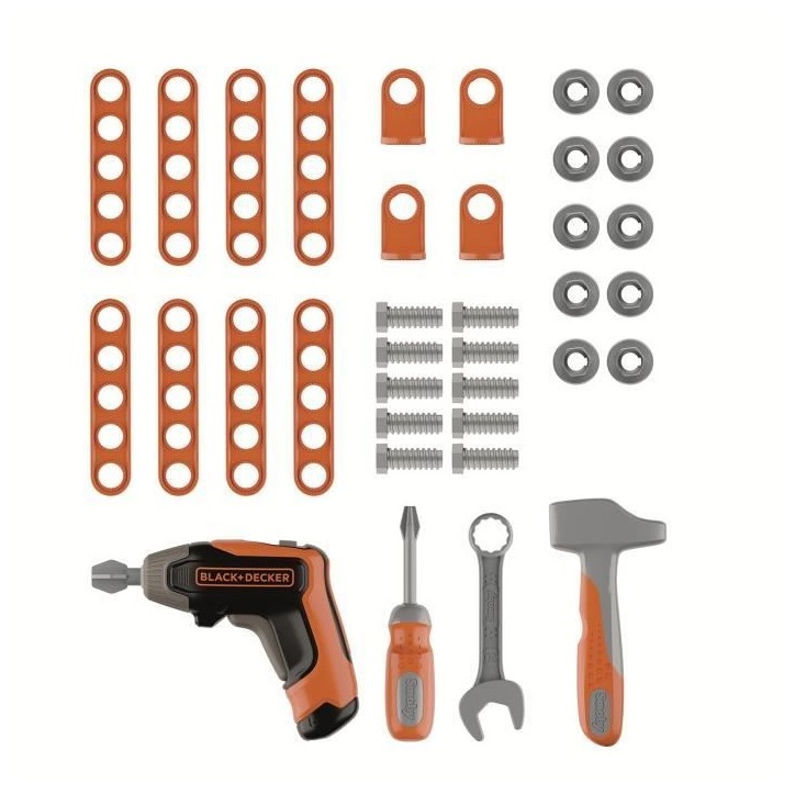 SMOBY - Black & Decker - Mallette Bricolo - des 3 ans SMOBY - Black & Decker - Mallette Bricolo - des 3 ans