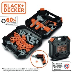 SMOBY - Black & Decker - Mallette Bricolo - des 3 ans