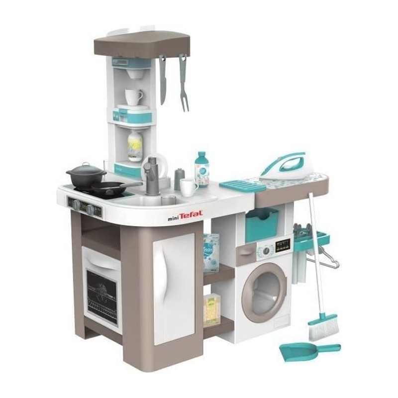 SMOBY - Tefal cuisine clean - Jouet d'imitation cuisine et ménage - 3