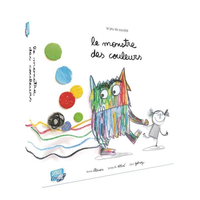 Space Cow | Le Monstre des couleurs - Nouvelle Édition 2022 | Jeu de Space Cow | Le Monstre des couleurs - Nouvelle Édition 2022 | Jeu de