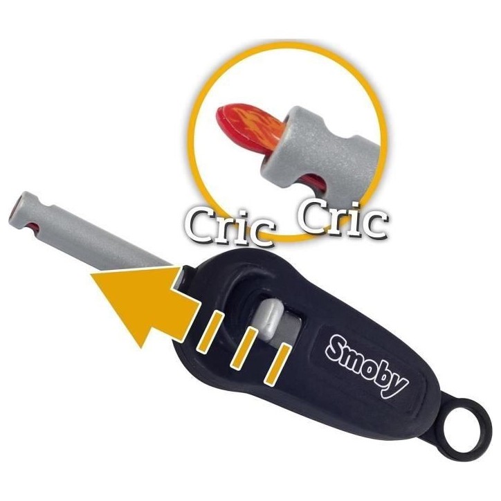 Smoby - BBQ Grill - Barbecue pour enfant - 18 accessoires - Fonctions flammes rétractables et boutons sonores - Fabriqué en Fr Smoby - BBQ Grill - Barbecue pour enfant - 18 accessoires - Fonctions flammes rétractables et boutons sonores - Fabriqué en Fr