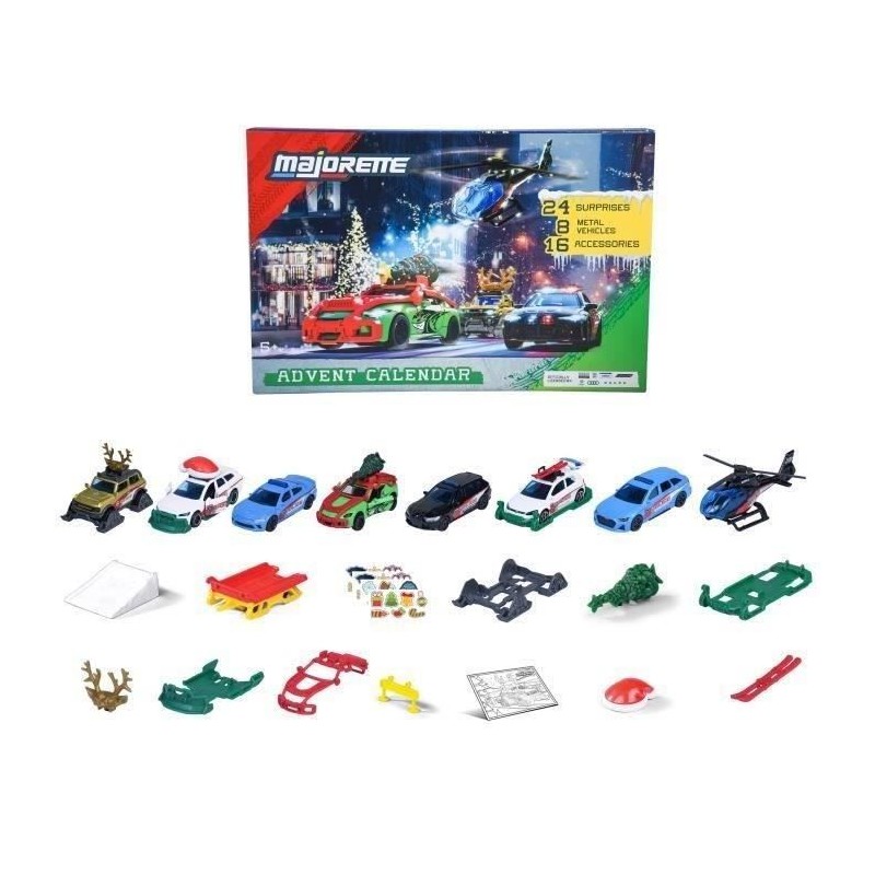 MAJORETTE - Majo Calendrier de l'Avent - des 5 ans MAJORETTE - Majo Calendrier de l'Avent - des 5 ans