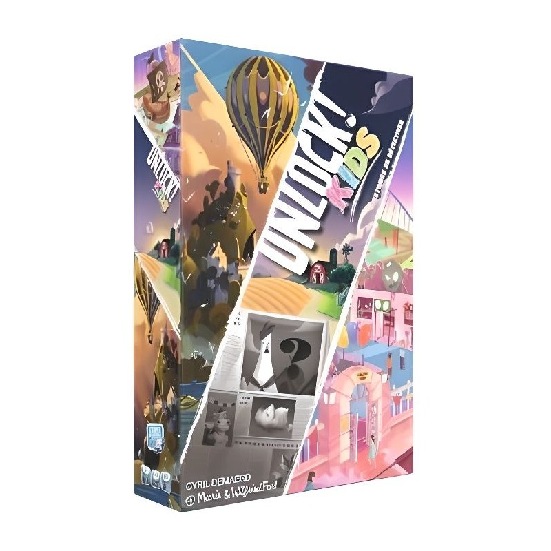 Space Cowboys | Unlock! : Kids | Unbox Now | Jeu de société | a part Space Cowboys | Unlock! : Kids | Unbox Now | Jeu de société | a part