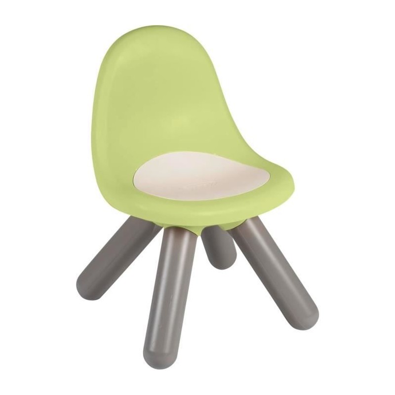 Smoby Life - Chaise enfant vert pomme - Pieds soufflés - Intérieur e