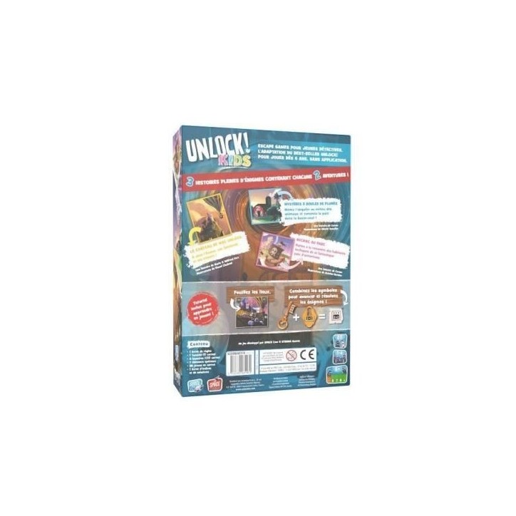 Space Cowboys | Unlock! : Kids | Unbox Now | Jeu de société | a partir de 6 ans | 1 a 4 joueurs | 20 minutes