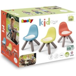 Smoby Life - Chaise enfant vert pomme - Pieds soufflés - Intérieur e