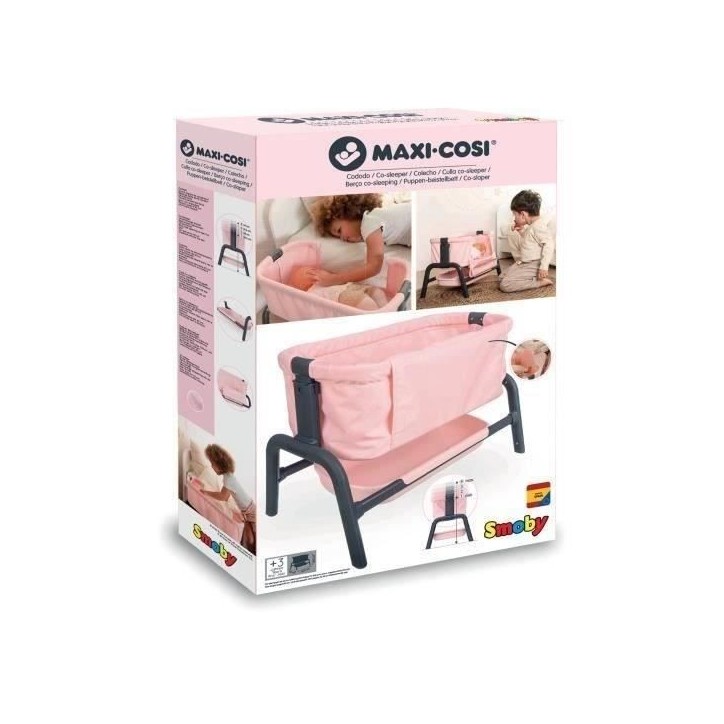 Smoby - Maxi Cosi Co Dodo - Cododo pour poupons jusqu'a 38cm Smoby - Maxi Cosi Co Dodo - Cododo pour poupons jusqu'a 38cm
