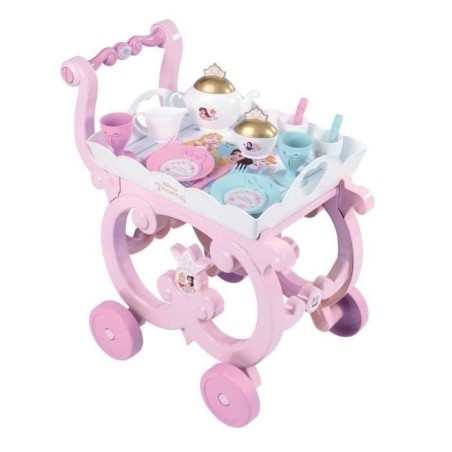 SMOBY - Desserte XL - Disney Princesses - Mixte - 17 accessoires inclu
