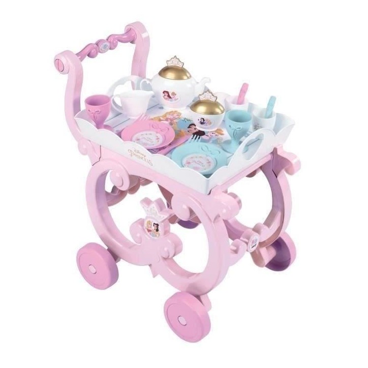SMOBY - Desserte XL - Disney Princesses - Mixte - 17 accessoires inclus - Des 3 Ans SMOBY - Desserte XL - Disney Princesses - Mixte - 17 accessoires inclus - Des 3 Ans