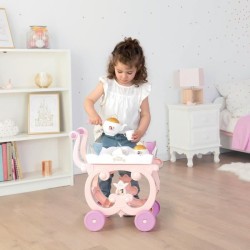 SMOBY - Desserte XL - Disney Princesses - Mixte - 17 accessoires inclu