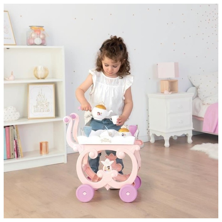 SMOBY - Desserte XL - Disney Princesses - Mixte - 17 accessoires inclus - Des 3 Ans SMOBY - Desserte XL - Disney Princesses - Mixte - 17 accessoires inclus - Des 3 Ans
