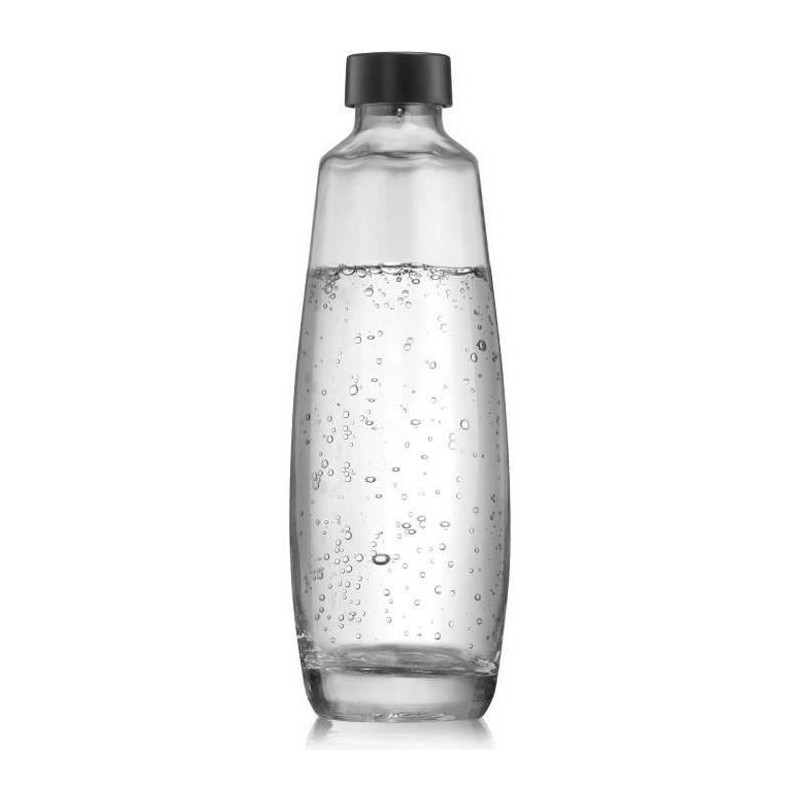 Bouteille en verre SODASTREAM - Capacité 1L - Compatible machine DUO