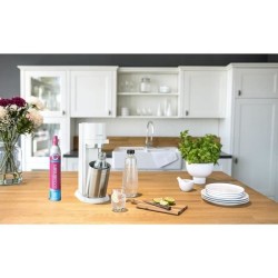 Bouteille en verre SODASTREAM - Capacité 1L - Compatible machine DUO