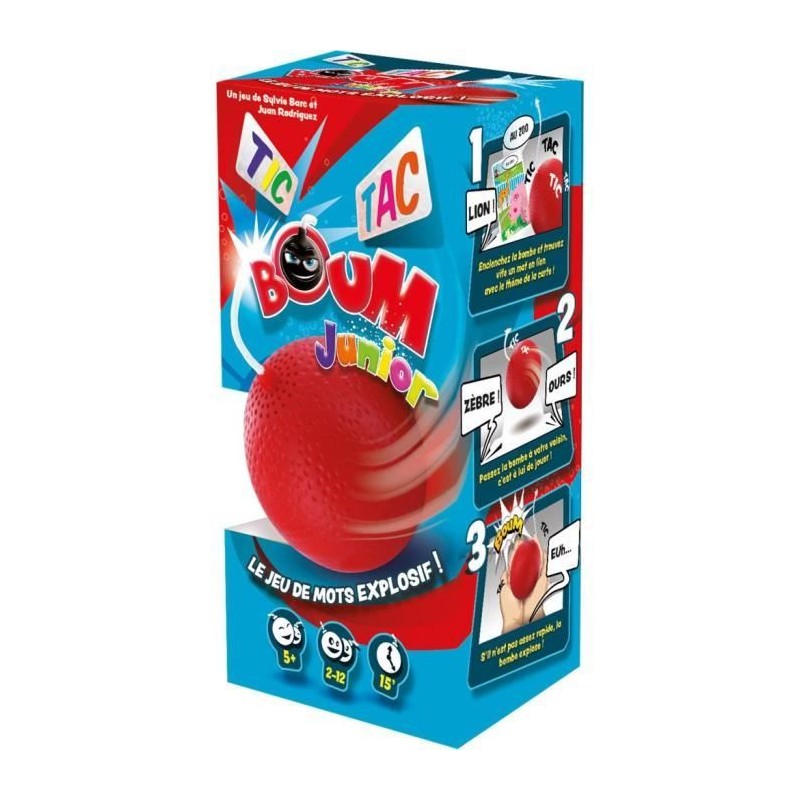Tic Tac Boum Junior Eco Pack - Asmodee - Jeu de société