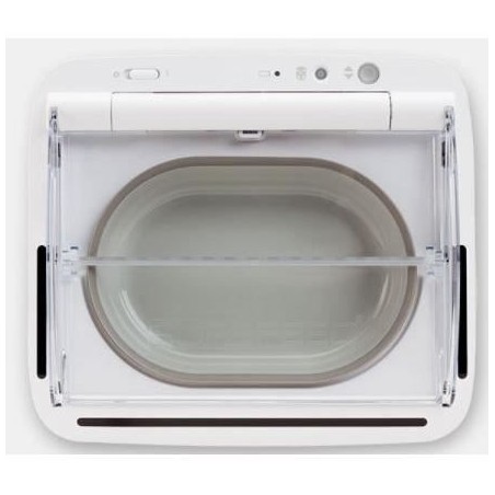 SUREFEED Distributeur de nourriture automatique pour chat anti-odeur - Blanc (Livré avec un bol simple)