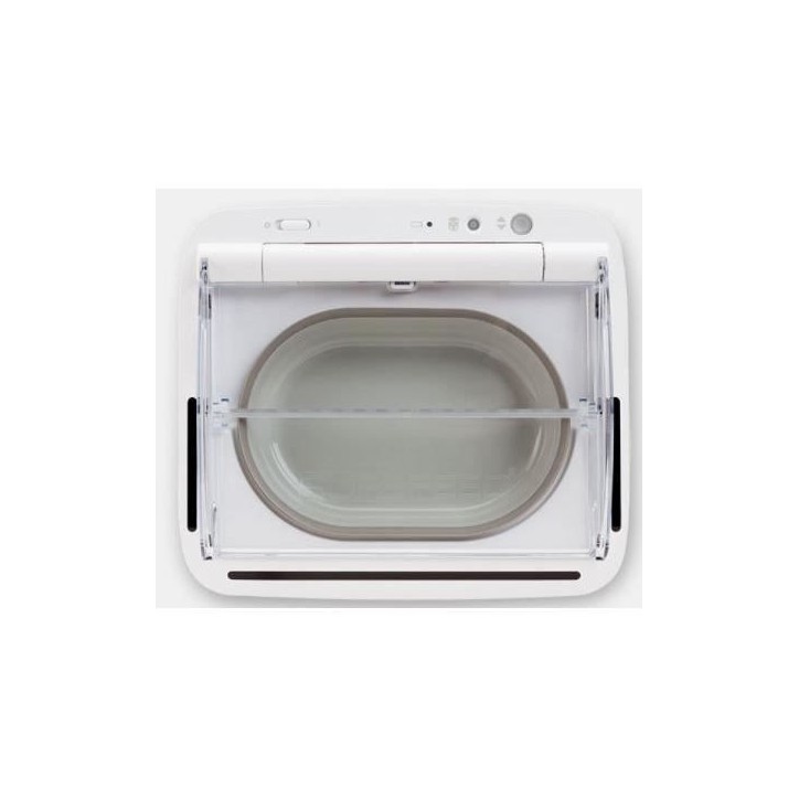 SUREFEED Distributeur de nourriture automatique pour chat anti-odeur - Blanc (Livré avec un bol simple)