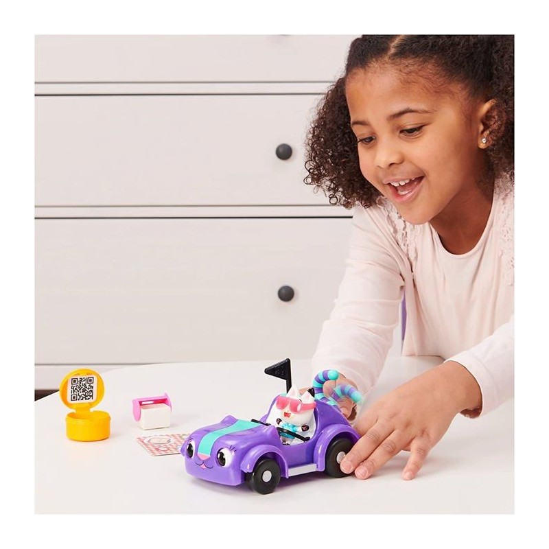 Chabriolette - Gabby et la Maison Magique - Véhicule et figurine chat Chabriolette - Gabby et la Maison Magique - Véhicule et figurine chat