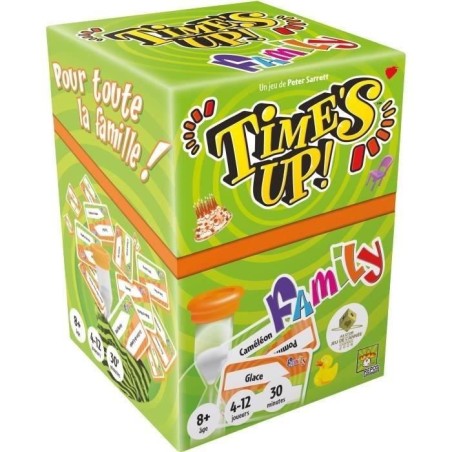 Repos Production | Time's Up! : Family - Version Verte | Jeu de société | a partir de 8 ans | 4 a 12 joueurs | 30 minutes