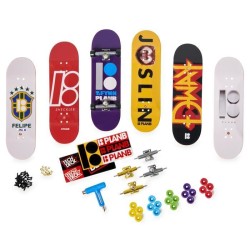 Pack Finger Skate - Tech Deck - Skate Shop Bonus - Jaune - Mixte - 6 a