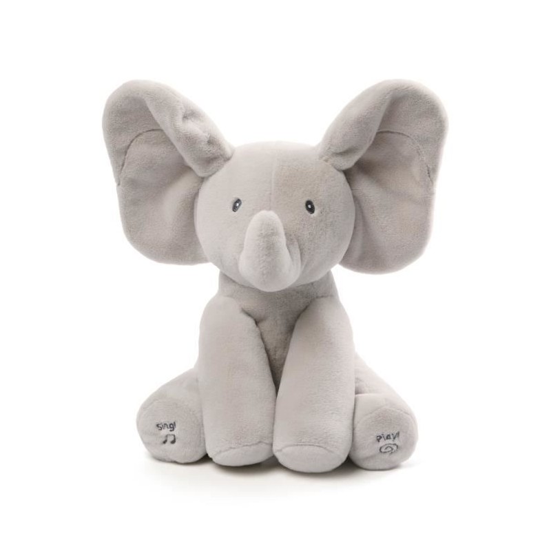 Jouet Peluche - 6054176 Bébé Interactive Age Flappy L'éléphant