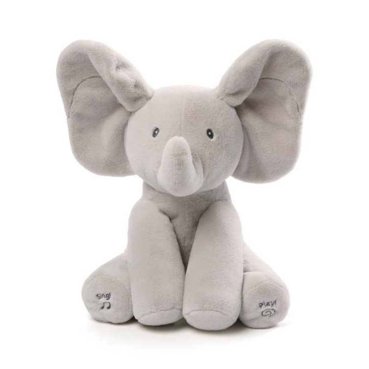 Jouet Peluche - 6054176 Bébé Interactive Age Flappy L'éléphant Jouet Peluche - 6054176 Bébé Interactive Age Flappy L'éléphant