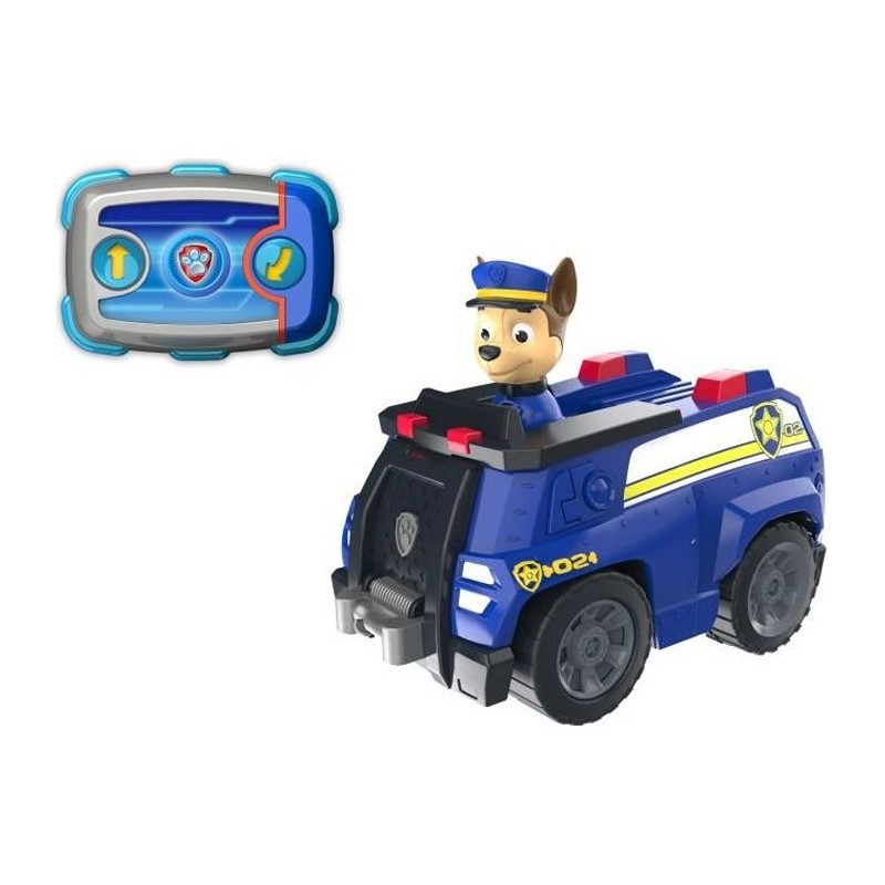 Véhicule radiocommandé Chase - PAW PATROL - Technologie 2,4 Ghz - Ad Véhicule radiocommandé Chase - PAW PATROL - Technologie 2,4 Ghz - Ad