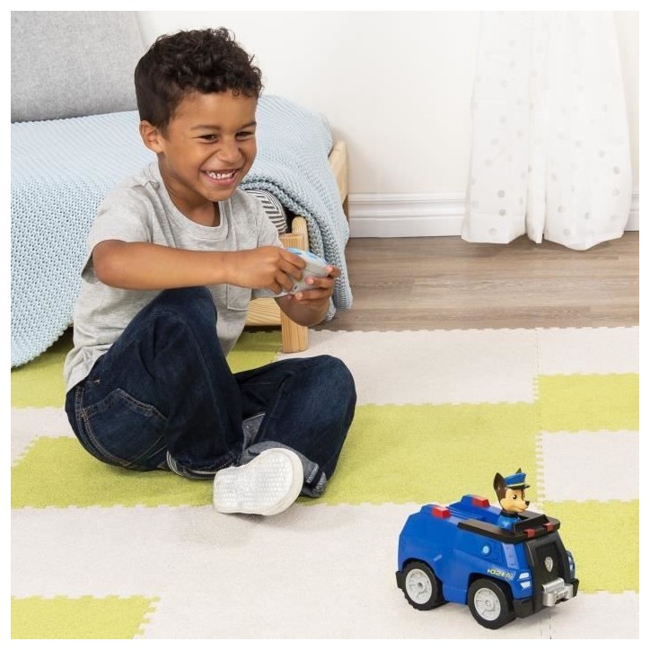 Véhicule radiocommandé Chase - PAW PATROL - Technologie 2,4 Ghz - Adapté aux petites mains