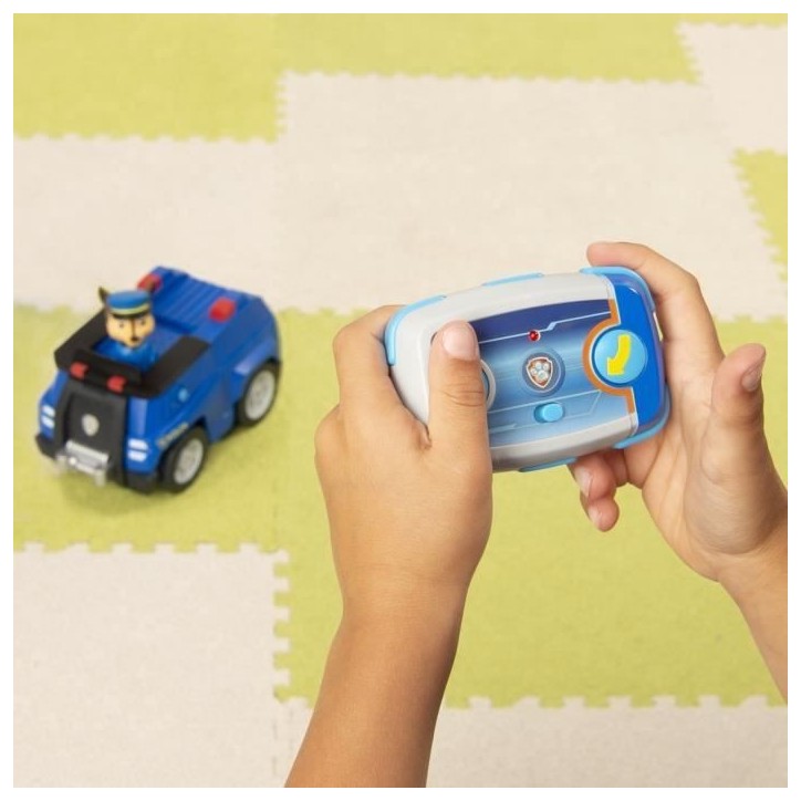 Véhicule radiocommandé Chase - PAW PATROL - Technologie 2,4 Ghz - Adapté aux petites mains