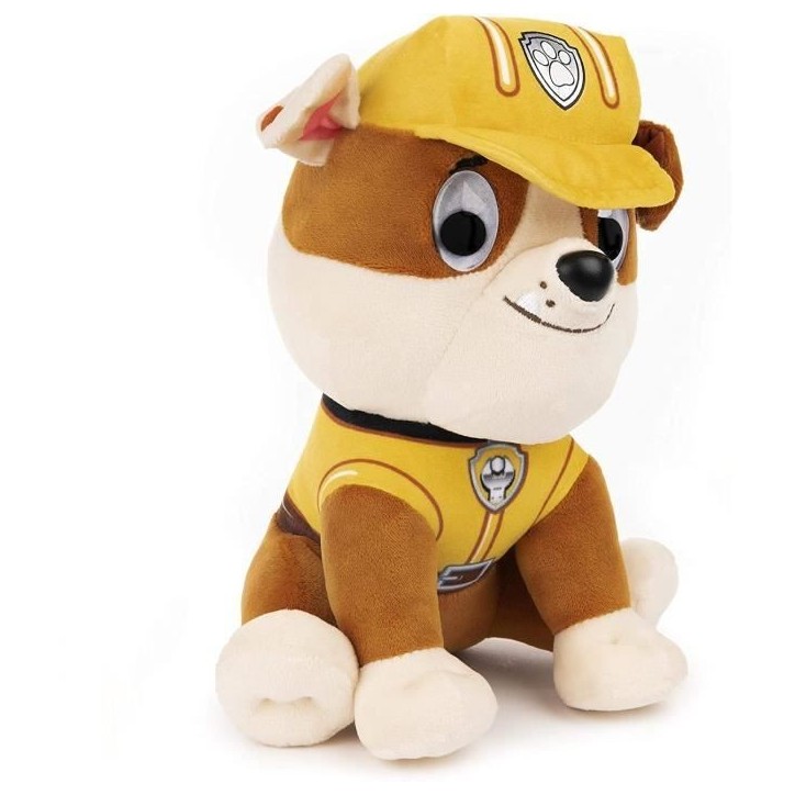 Peluche - PAW PATROL - Ruben - Hauteur 25 cm - Lavable en surface - Pour enfant des 12 mois Peluche - PAW PATROL - Ruben - Hauteur 25 cm - Lavable en surface - Pour enfant des 12 mois