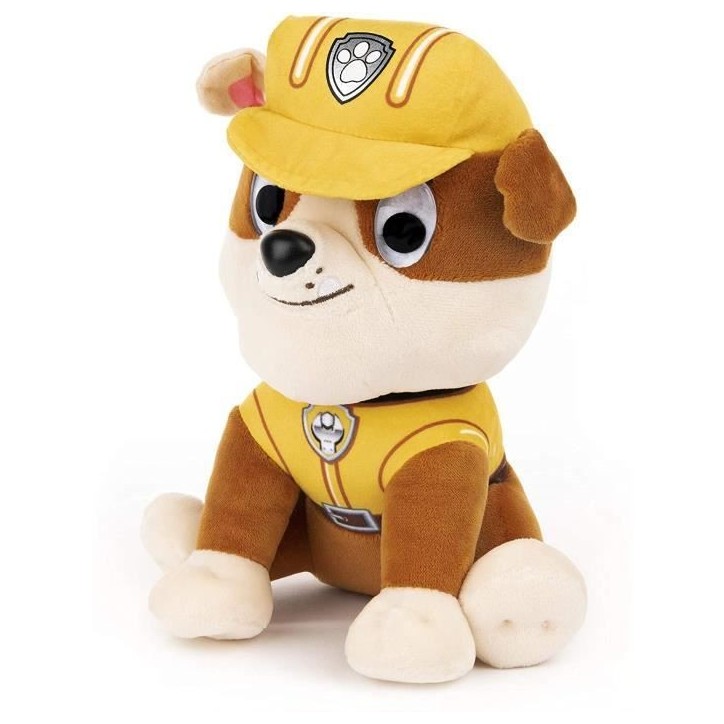 Peluche - PAW PATROL - Ruben - Hauteur 25 cm - Lavable en surface - Pour enfant des 12 mois Peluche - PAW PATROL - Ruben - Hauteur 25 cm - Lavable en surface - Pour enfant des 12 mois