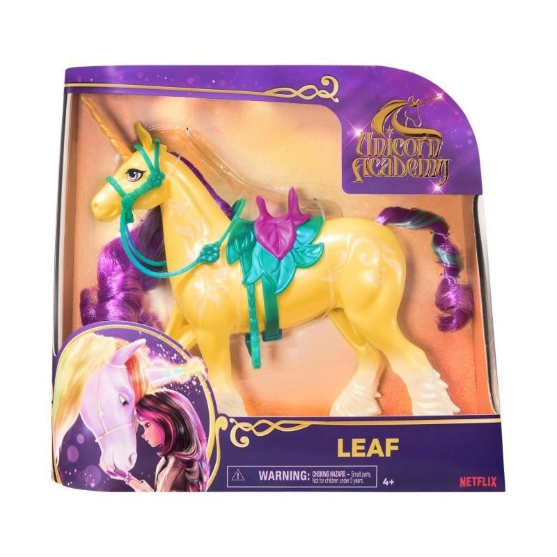 Unicorn Academy - Leaf - Licorne 28cm - des 4 ans - L'École des Licor Unicorn Academy - Leaf - Licorne 28cm - des 4 ans - L'École des Licor