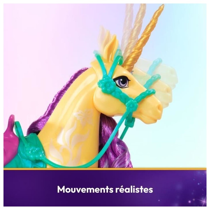 Unicorn Academy - Leaf - Licorne 28cm - des 4 ans - L'École des Licornes