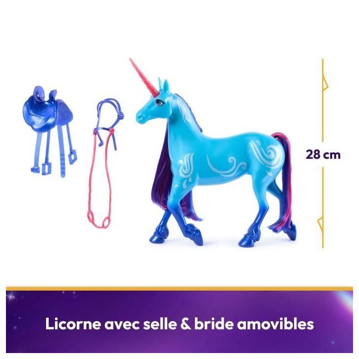Unicorn Academy - Leaf - Licorne 28cm - des 4 ans - L'École des Licornes