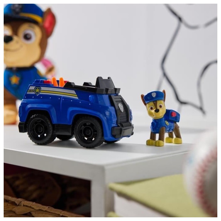 SPIN MASTERVEHICULE + FIGURINE CHASE La Pat' Patrouille