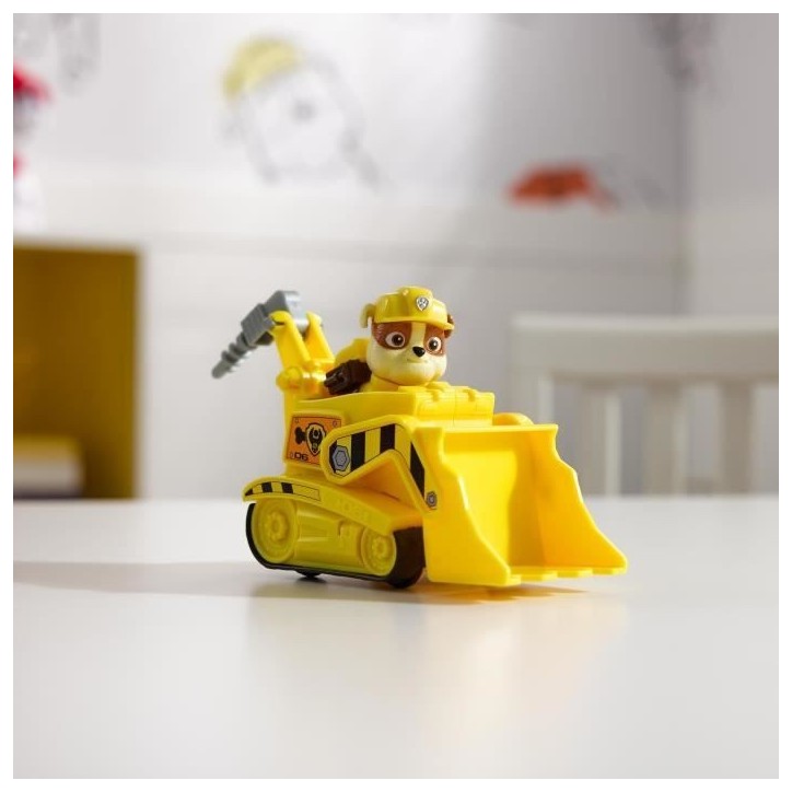 SPIN MASTER VEHICULE + FIGURINE RUBEN La Pat' Patrouille