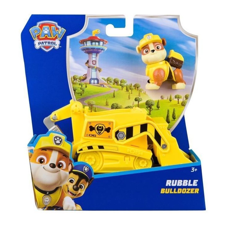 SPIN MASTER VEHICULE + FIGURINE RUBEN La Pat' Patrouille