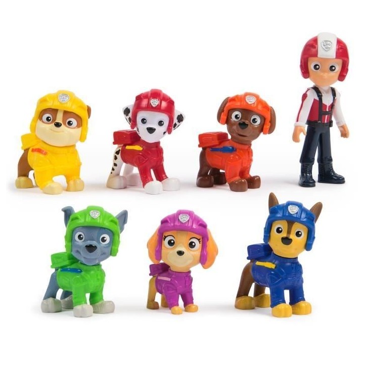 SPIN MASTER MULTIPACK DE 7 FIGURINES AIR RESCUE La Pat' Patrouille