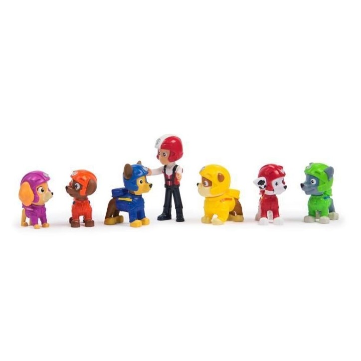 SPIN MASTER MULTIPACK DE 7 FIGURINES AIR RESCUE La Pat' Patrouille